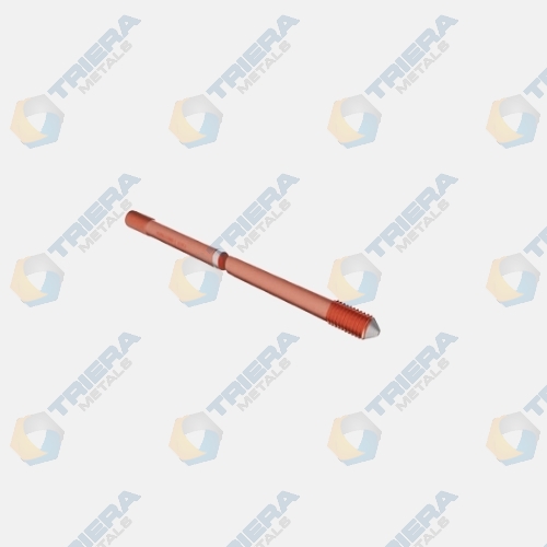 Solid Copper Earth Rods (Externally Threaded)